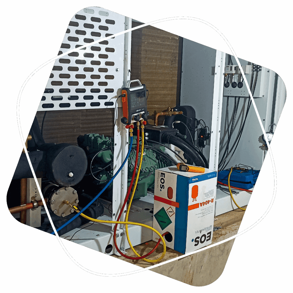 Manutenção em unidade de Túnel de Congelamento